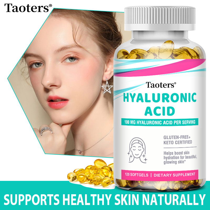 Vitamin C Powder - Cápsulas de colágeno con ácido hialurónico