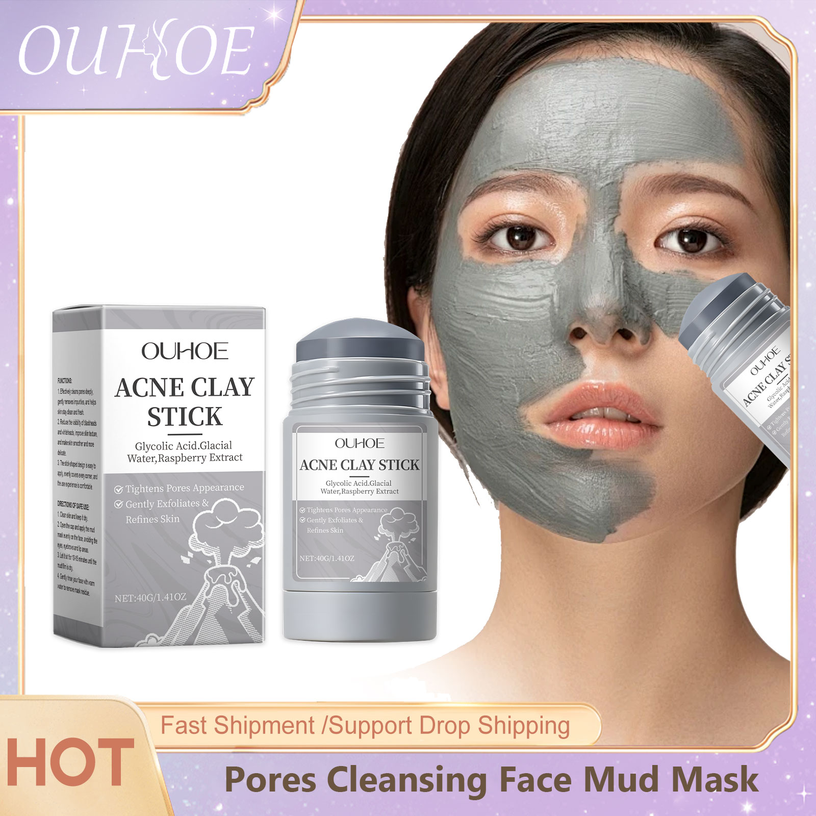 Bentonite Clay Mask - Mascarilla de arcilla para limpieza de