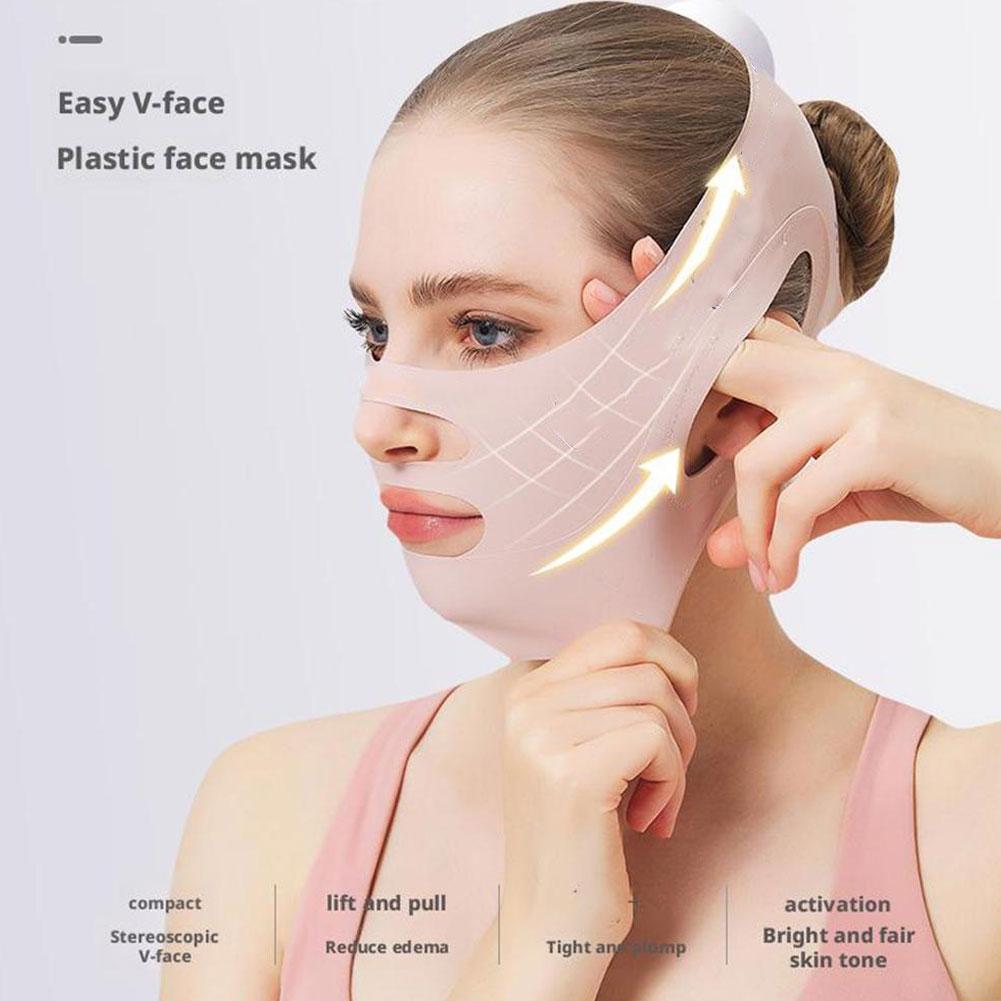 Skincare Indonesia - Vendaje adelgazante facial en V, mascarilla