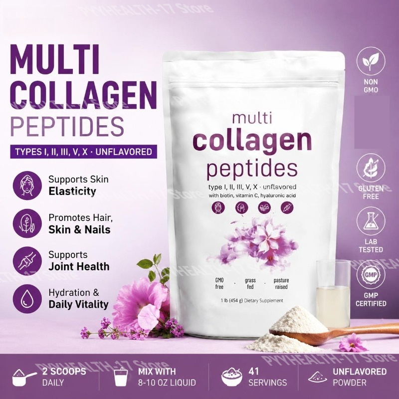 Vitamin C Powder - Colágeno en Polvo con Péptidos de