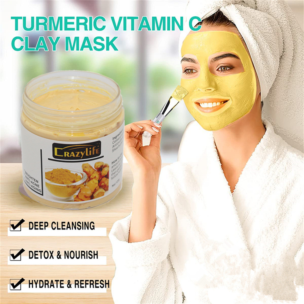 Mascarilla de arcilla de cúrcu - Bentonite Clay Mask reseña y precio