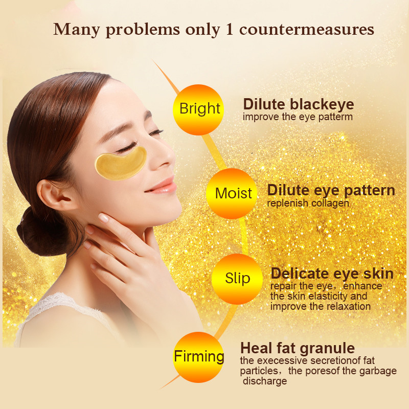 10/20 piezas máscara de ojos d - Skincare Indonesia reseña y precio