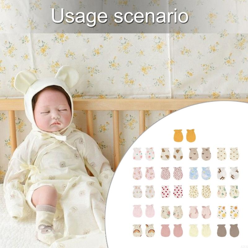 1 par mitones algodón para rec - Skincare Newborn reseña y precio