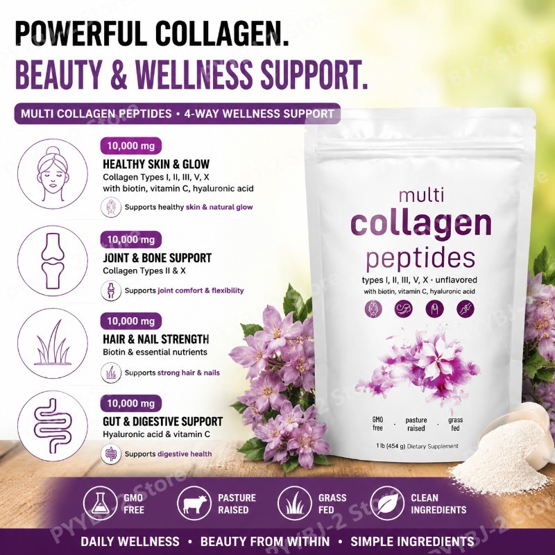 Péptidos de Colágeno en Polvo  - Vitamin C Powder reseña y precio