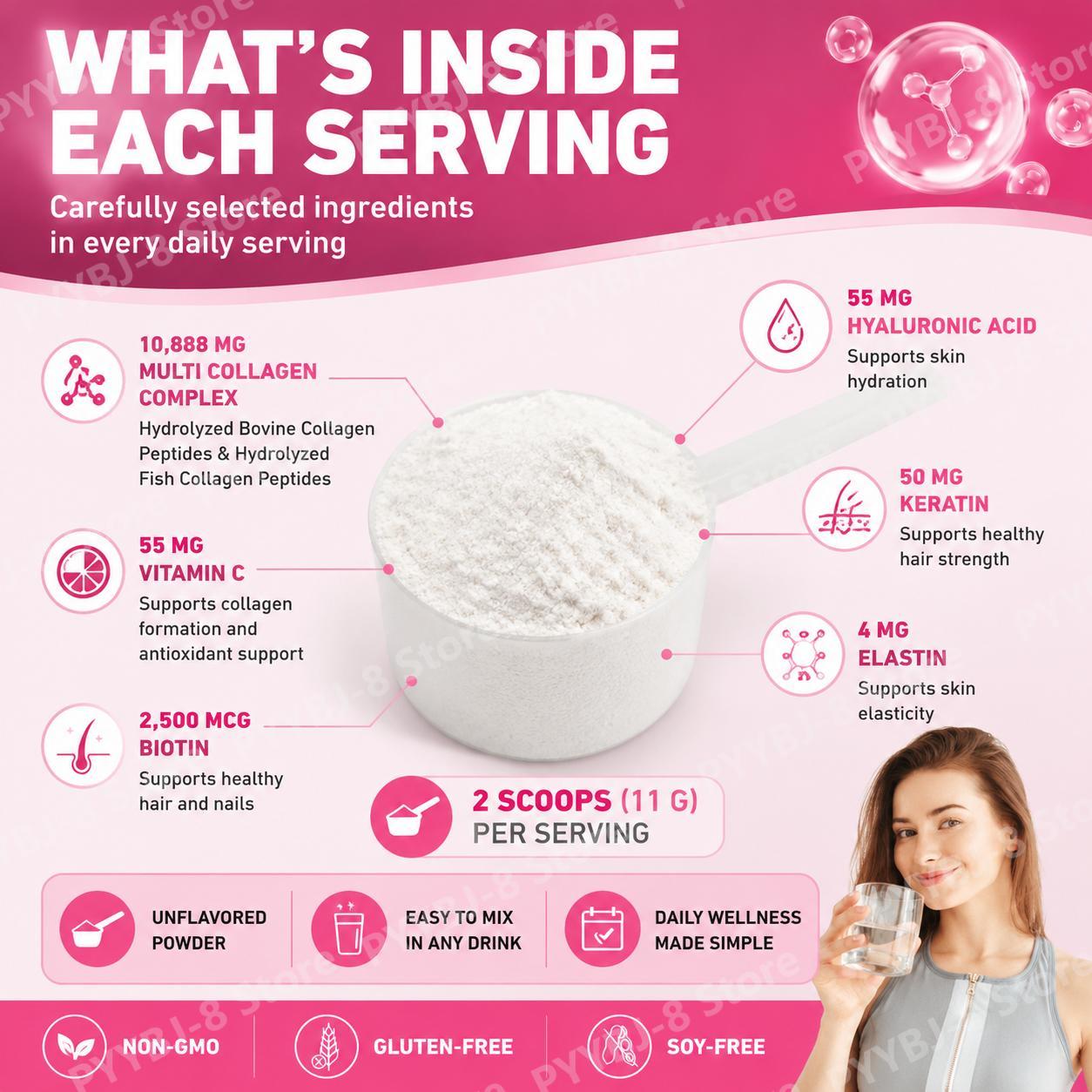 SoloTree - Polvo de Péptidos d - Vitamin C Powder reseña y precio