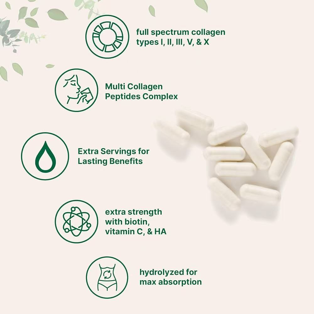 Píldoras de Péptidos de Coláge - Vitamin C Powder reseña y precio